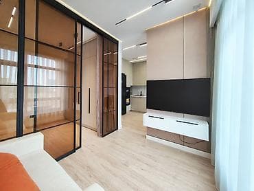 stroka kg квартира: 1 комната, 45 м², Элитка, 2 этаж, Дизайнерский ремонт — 1
