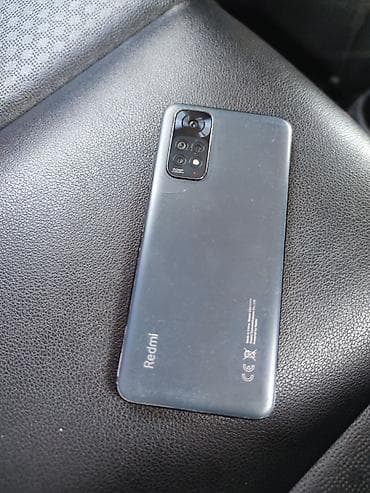 redmi note 11s: Redmi, Redmi Note 11, Б/у, 128 ГБ, цвет - Серый, 2 SIM — 2