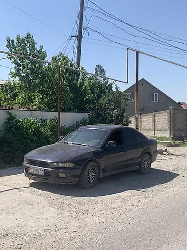 морда: Mitsubishi Galant: 2000 г., 2 л, Автомат, Бензин, Седан — 4
