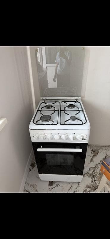 fre fire: Газовая плита KLASS Б/У с духовкой. Компактная отдельно стоящая — 1
