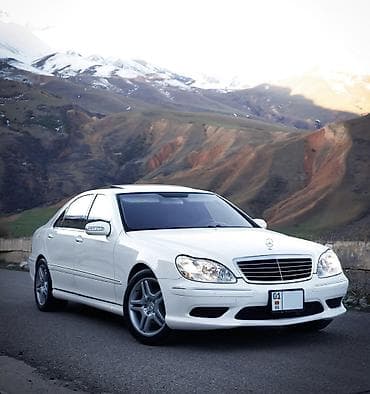 g wagon: Mercedes-Benz S-Class: 2003 г., 5 л, Автомат, Бензин, Седан — 1