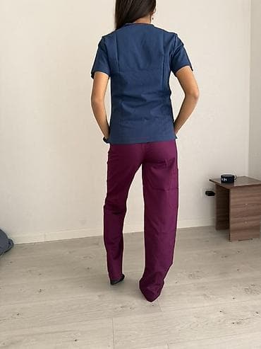 Медицинский комплект (скраб) лавандового цвета - Состоит из верха с — 7