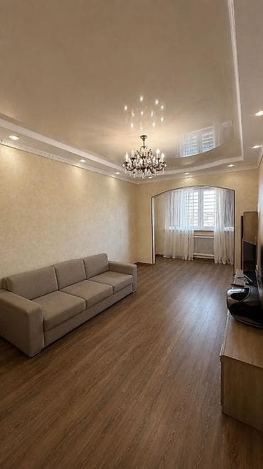 квартиры в кок жаре: 2 комнаты, 67 м², Кок-Жар ж/м 106 серия улучшенная, 3 этаж, Евроремонт — 1