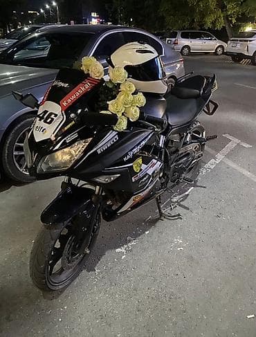suzuki 200: Спортивный мотоцикл в обвесе под Kawasaki Ninja. Характерестика — 1