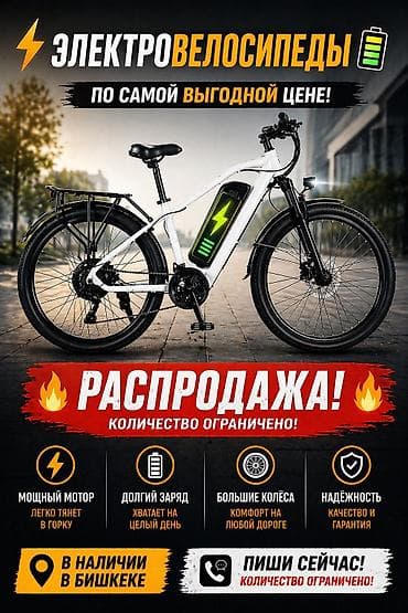 дорожная: Электровелосипед, Новый — 1