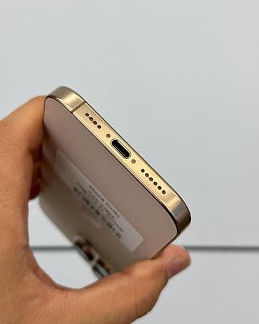 full construction: IPhone 16 Pro Max, Б/у, 256 ГБ, Desert Titanium, Защитное стекло, Чехол, В рассрочку, 92 % — 4