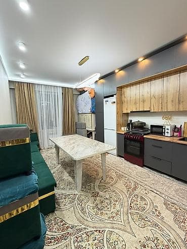 Батирлер: 1 бөлмө, 55 м², Жал мкр (а.и. Жогорку, Ортоңку, Төмөнкү) 10 кабат — 2