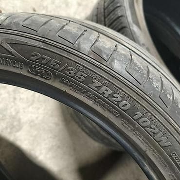daf cf: Шины 275 / 35 / R 20, Лето, Б/у, 1 шт, Легковые, Корея, Kumho — 3