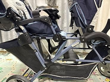 летние детские коляски: Коляска для двоих детей Graco (тандем, сиденья одно за другим) — 6