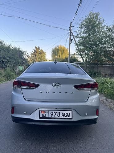 Транспорт: Hyundai Sonata: 2018 г., 2 л, Автомат, Газ, Седан — 8