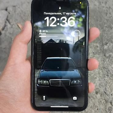 jet: IPhone Xr, Б/у, 128 ГБ, Jet Black, Чехол, 87 % — 6