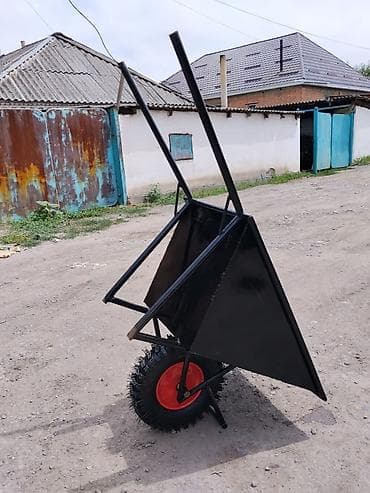 тонна бачок: Одноколёсная строительная/садовая тачка повышенной проходимости — 1