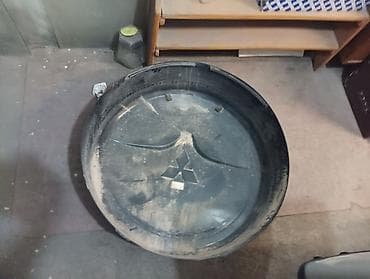 диск запаска: Кожух (колпак) запасного колеса для Mitsubishi. - Жесткий чехол на — 2