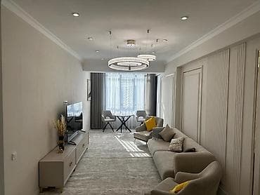«baytash» тауэр бишкек фото: 2 комнаты, 73 м², Элитка, 10 этаж, Дизайнерский ремонт — 3