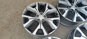 срочно гарит: Литые Диски R 20 Hyundai, Комплект, отверстий - 5, Б/у — 4