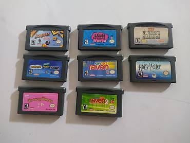 Продажа картриджей Nintendo GB, GBA, DS, 3DS 1-лот: Картриджи GBA