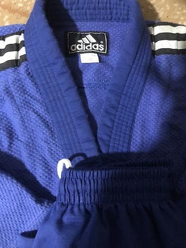 nike react: Кимоно для дзюдо Adidas, синее - Оригинальная экипировка Adidas с — 2