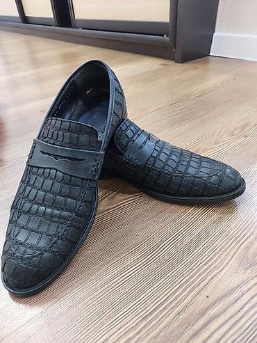 Мужские туфли, 42, 41.5, Bravo Moda, Б/у, цвет - Черный, Самовывоз at lalafo.kg Мужские туфли, 42, 41.5, Bravo Moda, Б/у, цвет - Черный, Самовывоз