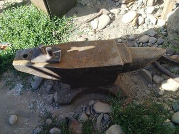 купить наковальню кузнечную: Кузнечный наковальня с рогом и рабочей плитой - Классическая форма — 2