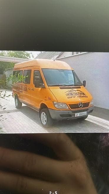 sprinter 4 4: Mercedes-Benz Спринтер: 2001 г., 2.7 л, Типтроник, Дизель, Бус — 2