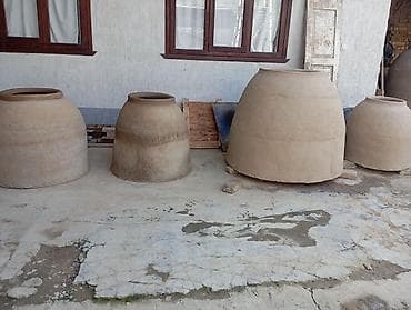 Большие глиняные амфоры/кувшины для хранения и ферментации -