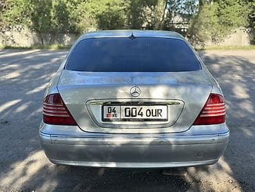 weltmeister w6 бишкек: Mercedes-Benz S-Class: 2003 г., 3.2 л, Автомат, Бензин, Седан — 5