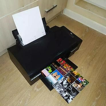 Принтер Epson L805 Wi-Fi 6 цветов печать с телефона, рабочий