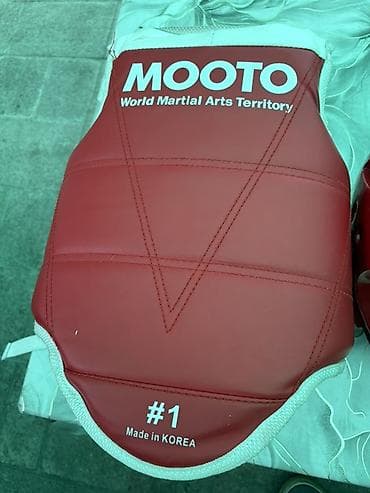 Спорт и хобби: Комплект экипировки для тхэквондо MOOTO (Korea) Состав: - Накладки на — 4