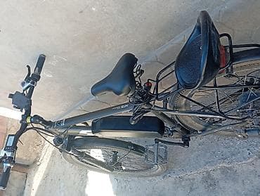 борт тандем: Электровелосипед, Б/у — 1