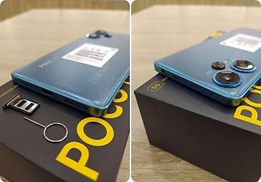 redmi note 15 pro 5g цена: Poco F5, Б/у, 256 ГБ, цвет - Голубой, 2 SIM — 1