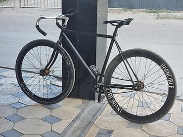 Велосипеды: Фикс-байк (fixed gear) с трековой геометрией - Рама: стальная — 2