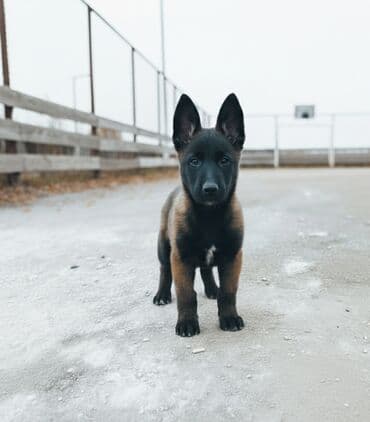 малинуа щенок: Бельгийская овчарка, 2 месяца, Самец, С родословной — 2