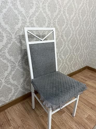 Стул для кухни, Железо, цвет - Серый