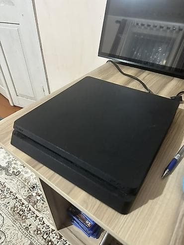 nintendo gamecube: Игровая консоль Sony PlayStation 4 Slim (черная) - Модель: PS4 Slim — 7