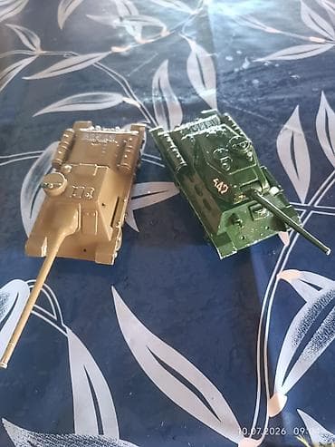 merida warrior: Две советские металлические игрушечные модели танков Характеристики — 4