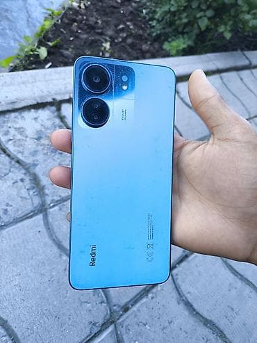 xiaomi band 10: Redmi, Redmi 13C, Б/у, 256 ГБ, цвет - Синий — 1