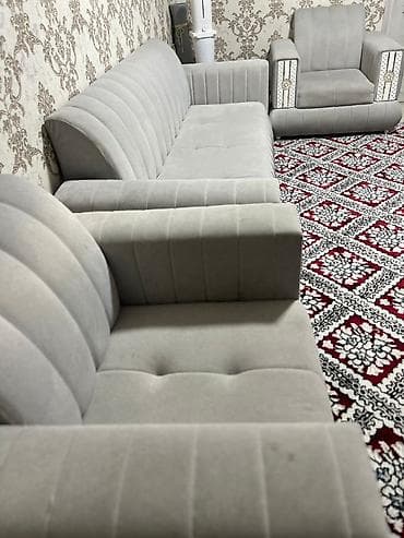 Комплекты мягкой мебели: Комплект мягкой мебели, цвет - Серый — 4