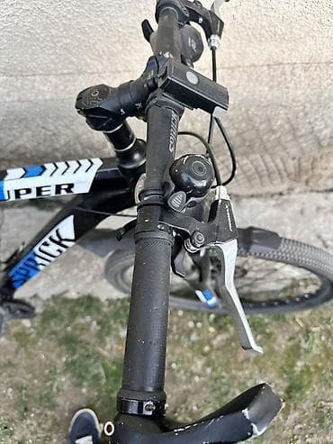 fixed gear: Горный велосипед 26" - Рама: стальная, черно‑синяя раскраска - — 6