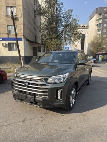обмен на авто с доплатой: Ssangyong Rexton: 2021 г., 2.2 л, Автомат, Дизель, Пикап — 2
