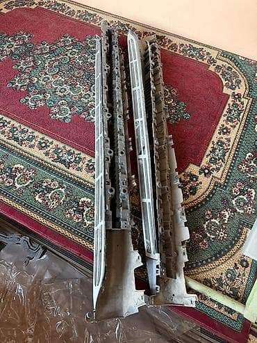 платформа кузов: Наружные накладки порогов BMW, 2019 г., Б/у, Оригинал — 2