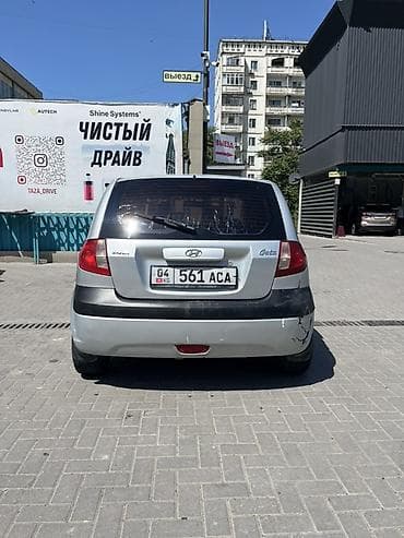 малолитражка машина: Hyundai Getz: 2007 г., 1.1 л, Механика, Бензин, Хэтчбэк — 4