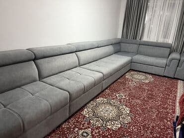 борцовский ковер: Угловой диван, Складной, Велюр — 3