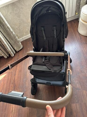 коляска дордой: Коляска, цвет - Черный, Б/у — 7