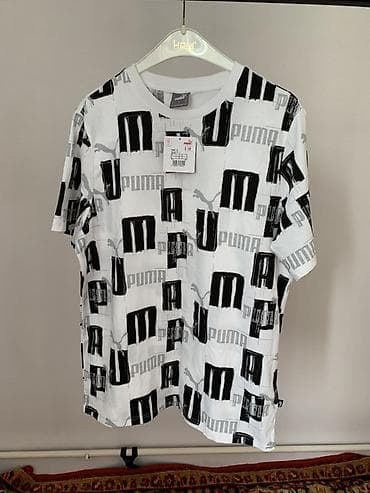 дордой одежды: Мужская футболка, L, Puma, Новый, цвет - Белый, Самовывоз, Платная доставка — 3