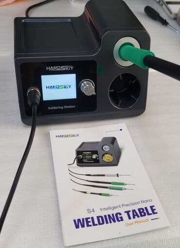 ключи наборы: Продаю профессиональный паяльник Handskit S4 с тремя жалами С245 — 1