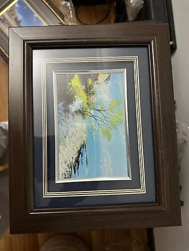 berber mirror second hand: Набор оформленных картин и репродукций в рамах. размер:27×27-13штук — 4