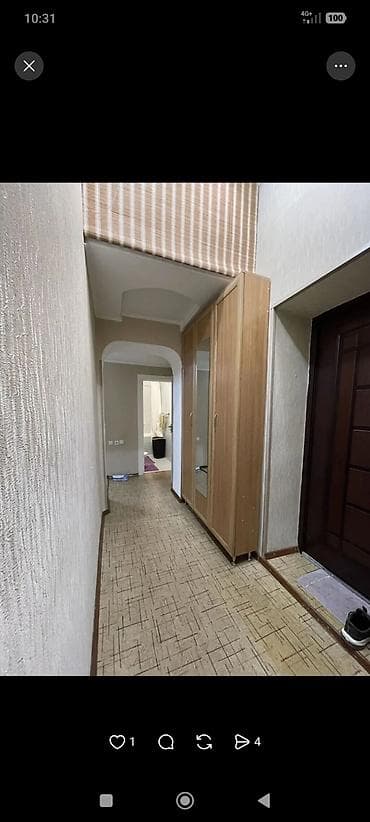 чолпон ата суточный квартира: 1 комната, Люкс, элитка, Филармония, Душевая кабина, Постельное белье, Кондиционер — 8