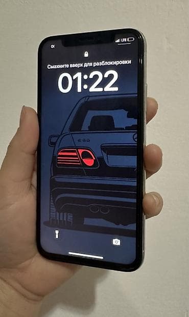 IPhone Xs, 64 ГБ, Серебристый, 76 %