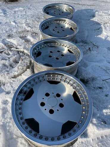 bbs rs: Куйма Дисктер R 17 BMW, Комплект, тешиктери - 5, Колдонулган — 8