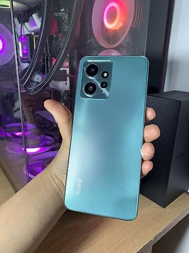 Redmi, Redmi Note 12, Б/у, 128 ГБ, цвет - Голубой, 2 SIM